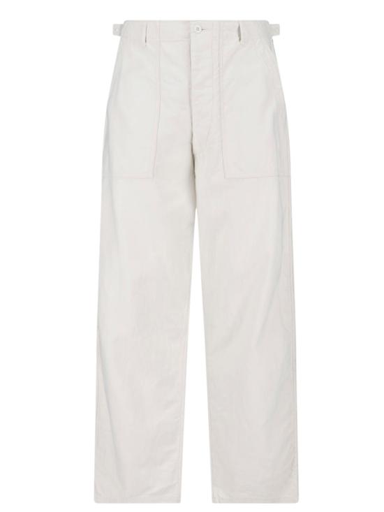 KAPTAIN SUNSHINE Men Straight Pants KSBSPT01 ECRU White
