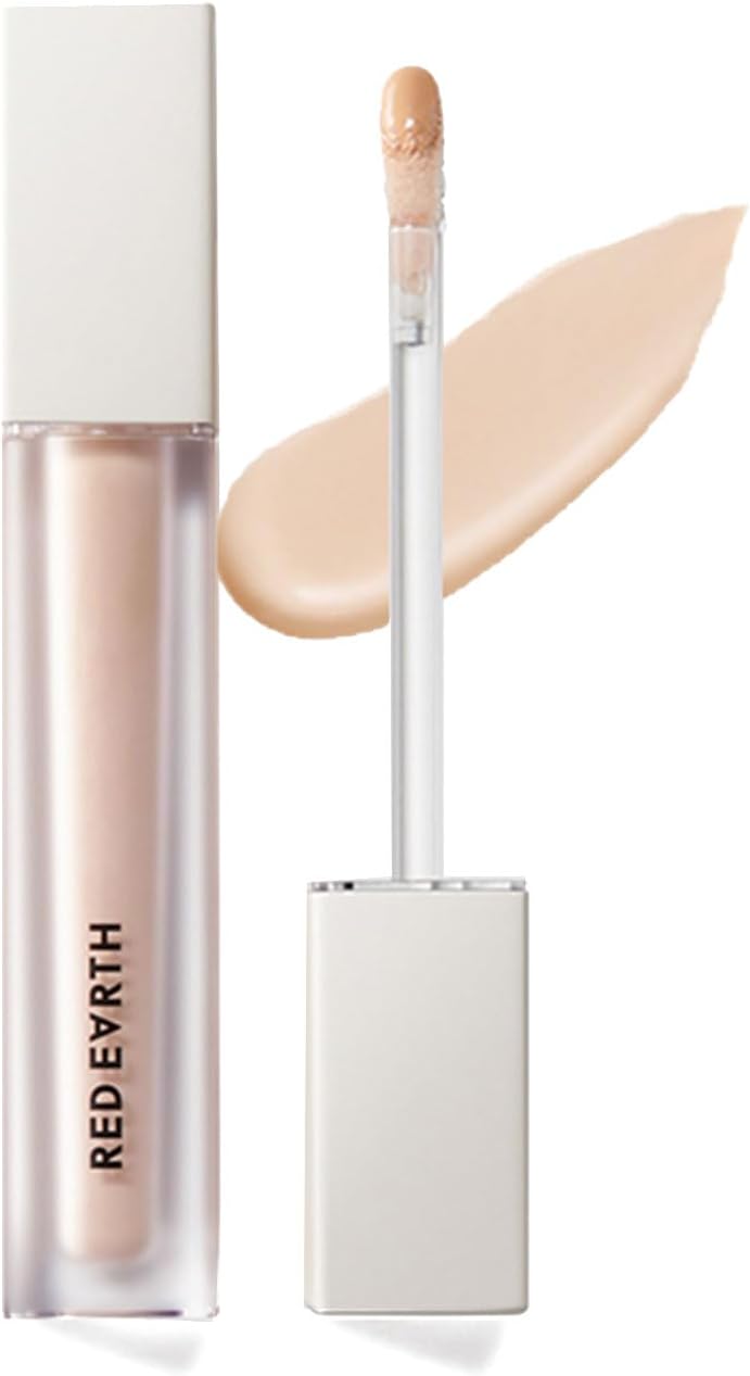 Redearth リキッドコンシーラー シミ隠し クマ隠し 赤み隠し 落ちない 下地 ロングラスティングコンシーラー ハイライト リキッド