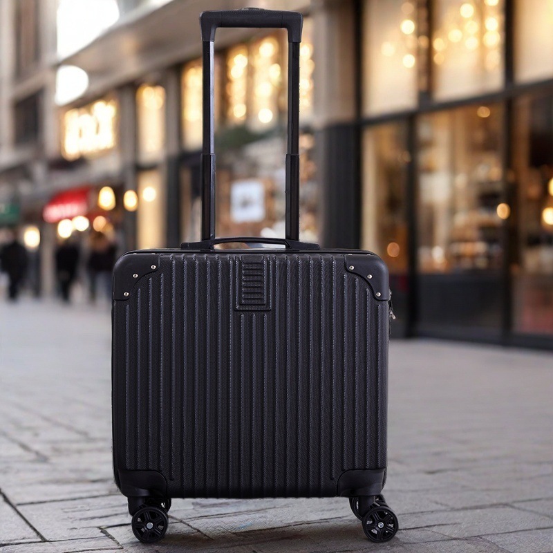 18インチキャビンスーツケース女性用トロリーケース20スーツケース小型レザースーツケース旅行耐久性と強力な大容量