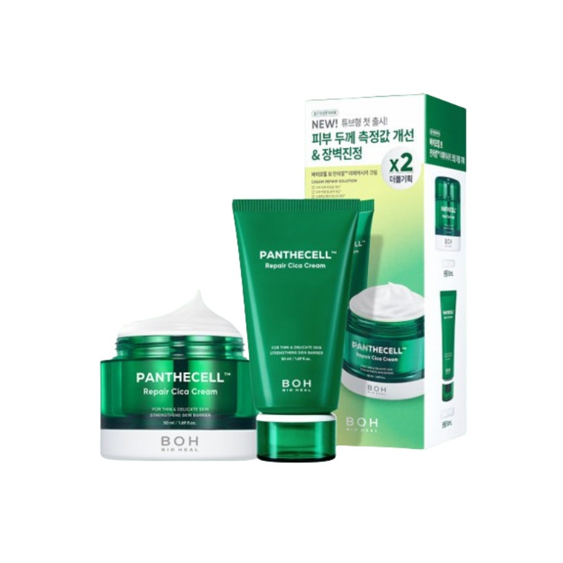 [イムジヨン PICK] パンテセル リペアシカ クリーム50ml+ 50ml+ (追加贈呈) ノンタッチ バブル クレンザー 150ml