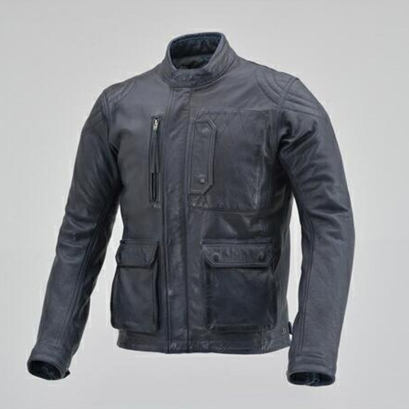 デイトナ Daytona スクランブラージャケット ネイビー XLサイズ バイク用 23692