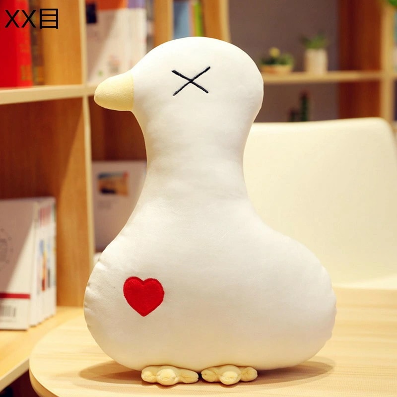 ぬいぐるみ ダック 可愛い ガチョウ抱き枕 昼寝クッション アヒル おもちゃ もちもち かわいい 動物 プレゼント 母の日 こどもの日 誕生日 癒し 柔らかい 超萌え 寝室 インテリア