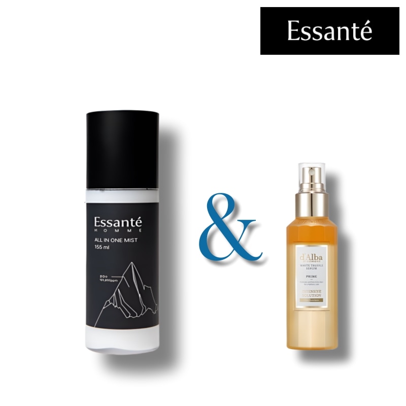 【発売記念】温泉水オールインワンミスト155ml／保湿・鎮静／ギフトに適した製品／今だけd’Albaミスト付き