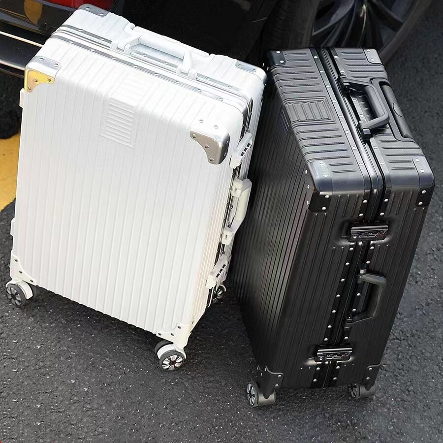 荷物スーツケース男の子用大容量20インチ小型トロリーケース女性用2023新しい24パスワードトラベルレザースーツケース耐久性