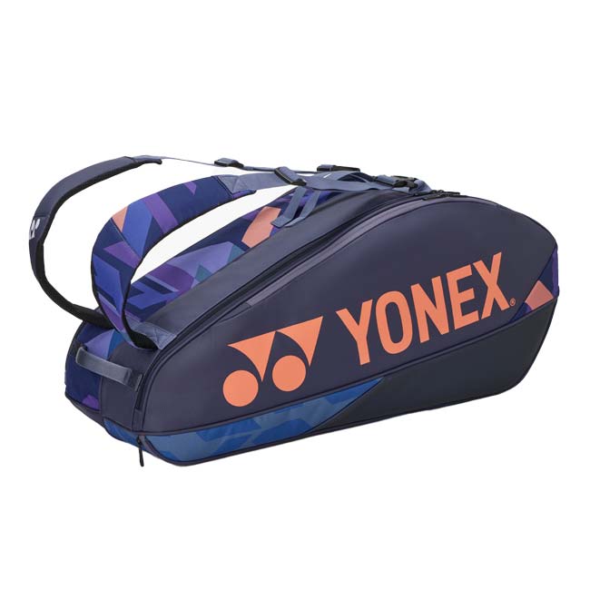 ヨネックス(YONEX) 2025 PROシリーズ ラケットバッグ6 スカッシュ・バドミントン・テニスバッグ BAG2402R-472ミッドナイトネイビー