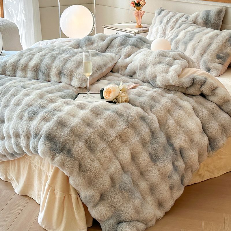 はサンゴの綿毛を厚くした4つのセットで柔らかくて快適で多くの色を選ぶことができて色あせず暖かさをロックしますおすすめです3984