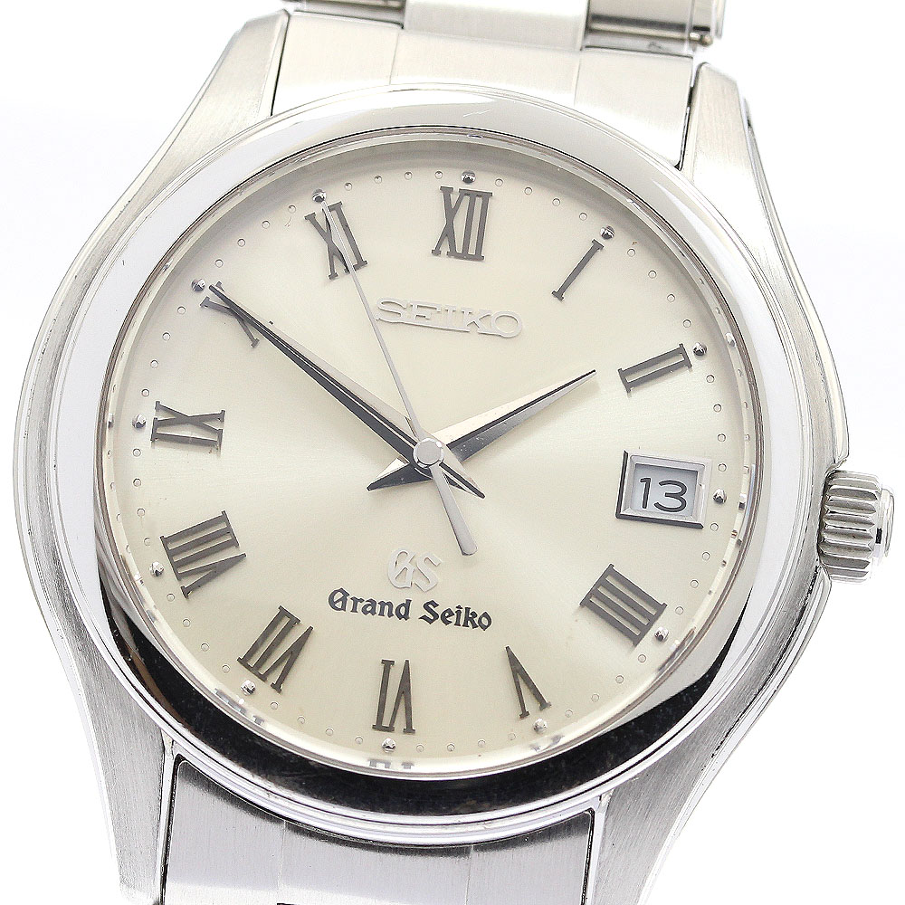 セイコー SEIKO SBGX031/9F62-0A50 グランドセイコー デイト クォーツ メンズ 保証書付き_898033【中古】