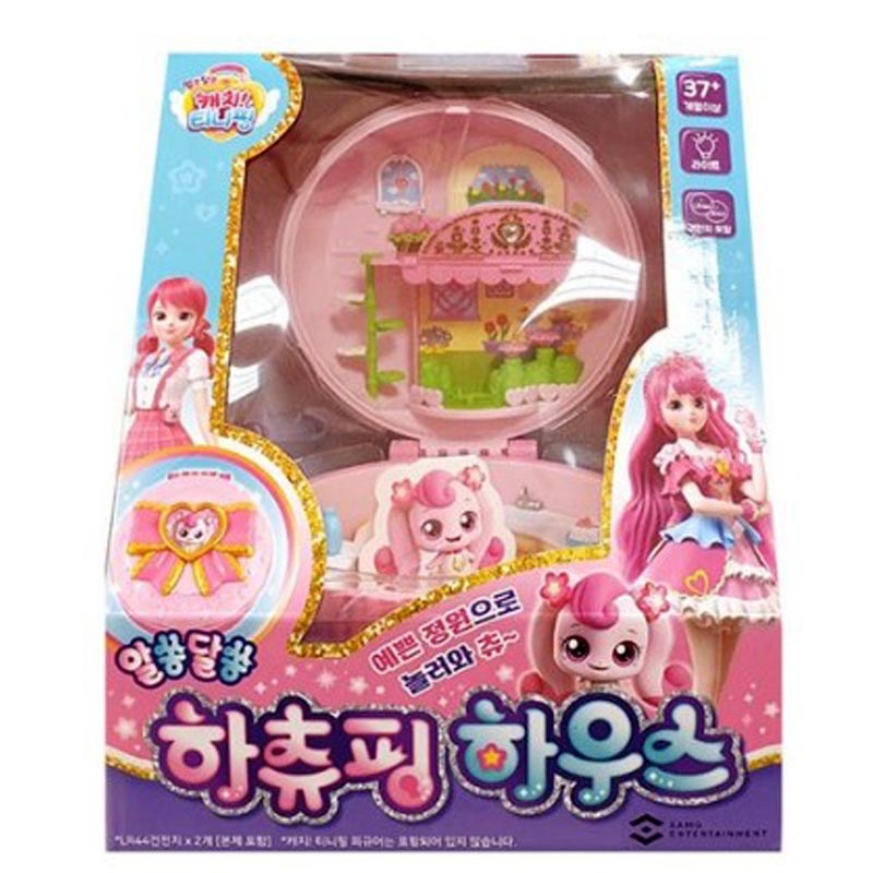 キャッチティニーピング シーズン3 ハチュピング ハウスフィギュアハウス ライト 人形の家 子供の日プレゼント 韓国アニメ 正規ライセンス