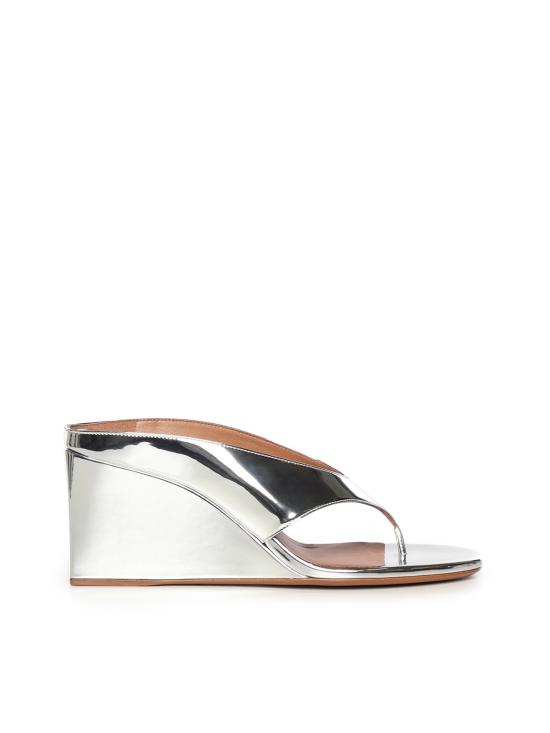 ALAIA Women Sandals AA3M105A047 090 ARGENT BLANC