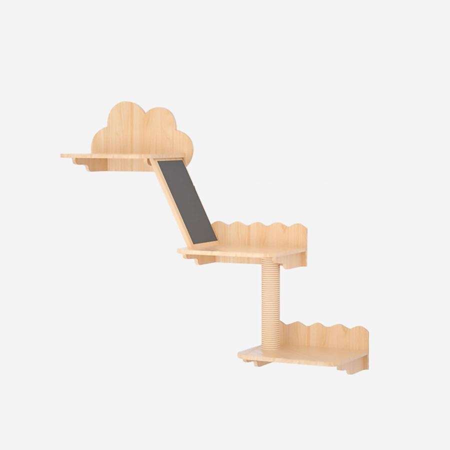 キャットステップ ランキング 猫用猫クライミング棚猫壁ステップ壁猫遊び場猫の睡眠と遊びに最適怠惰に登る壁用マ 13,310円