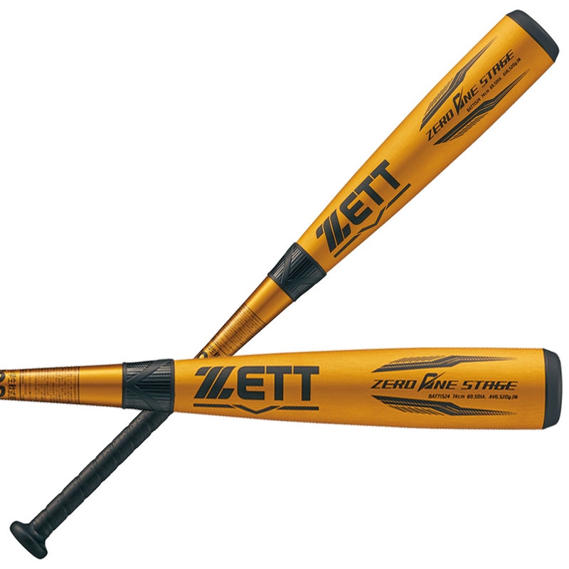小学生軟式金属製バット ZERO ONE STAGE 野球 ジュニア JR 軟式 アルミバット 25SS(BAT71524-8200)