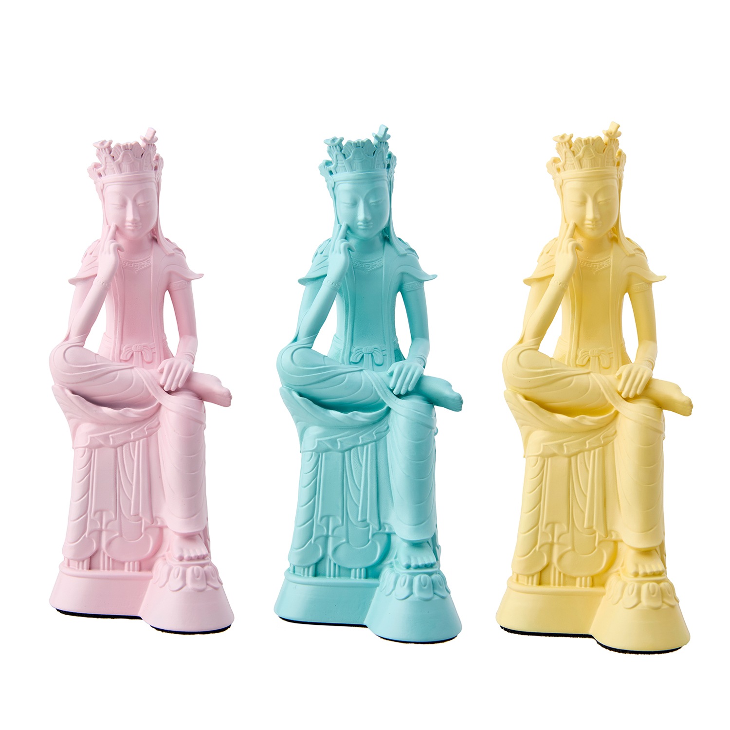 韓国 国立中央博物館 公式グッズ 半跏思惟像 ミニチュア Ver.3 (78号) 仏像 フィギュア インテリア 伝統工芸 記念品