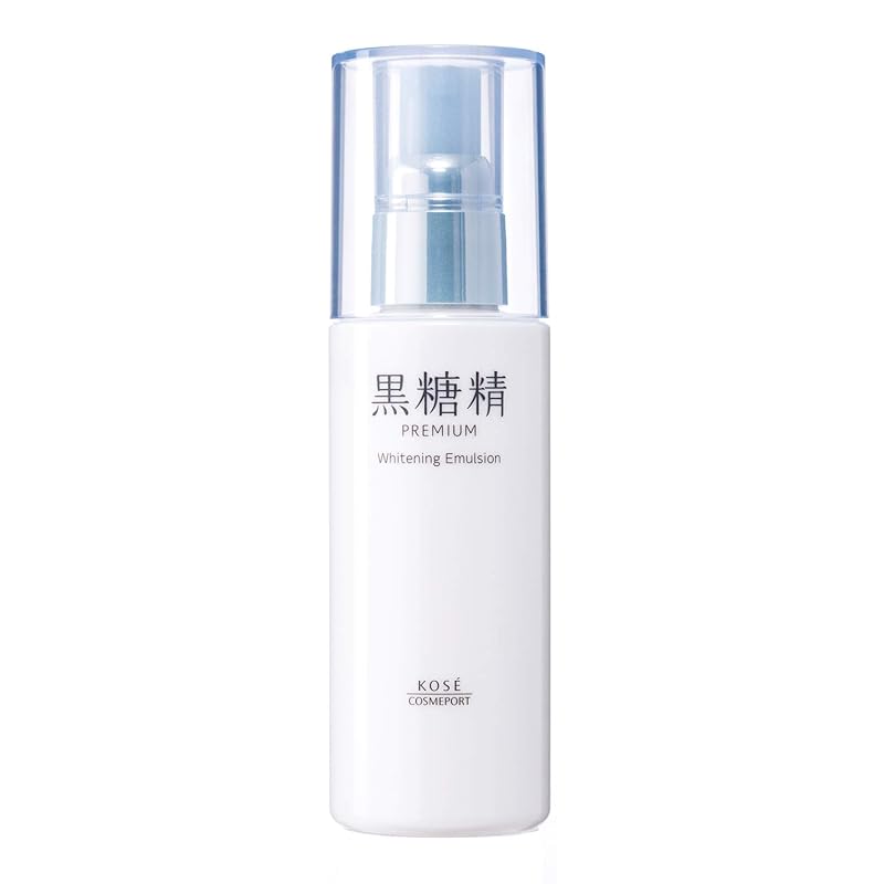 KOSE 黒糖精 プレミアム ホワイトニング エマルジョン 薬用美白 乳液 130ml (医薬部外品)