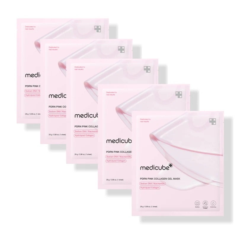 [新商品] PDRNピンクコラーゲンゲルマスク 5枚