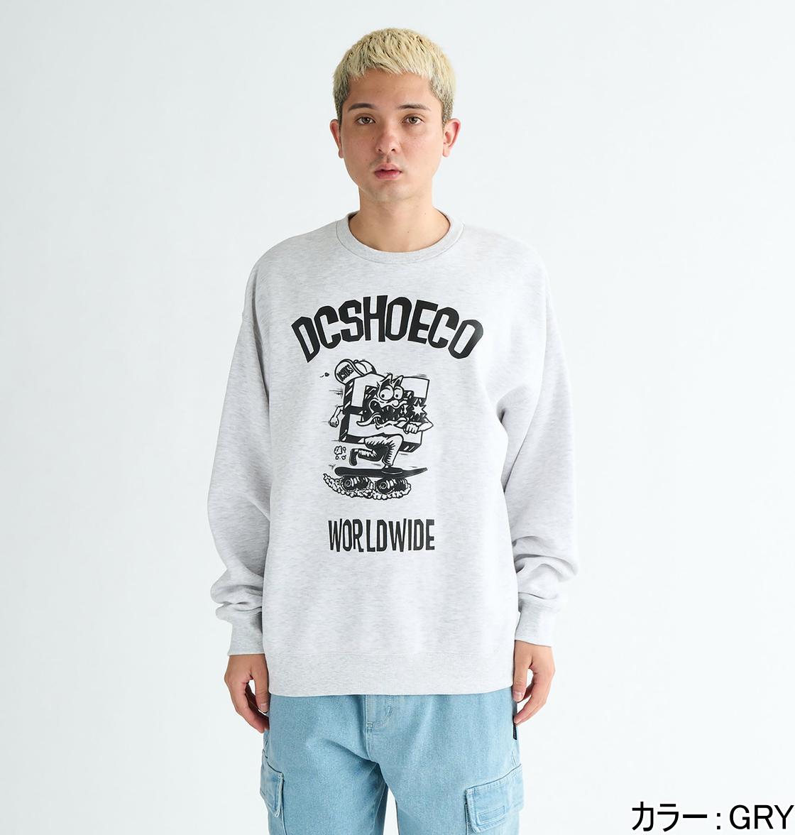 【OUTLET】 25 PLAY SKATE CREW メンズ プルオーバー トレーナー
