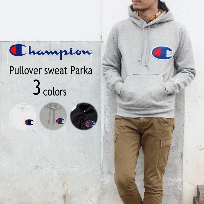 正規品 ウェア プルオーバー スウェットパーカー C3-E127 ホワイト(010) オックスフォードグレー(070) ブラック(090) ［WA］【FMFO】