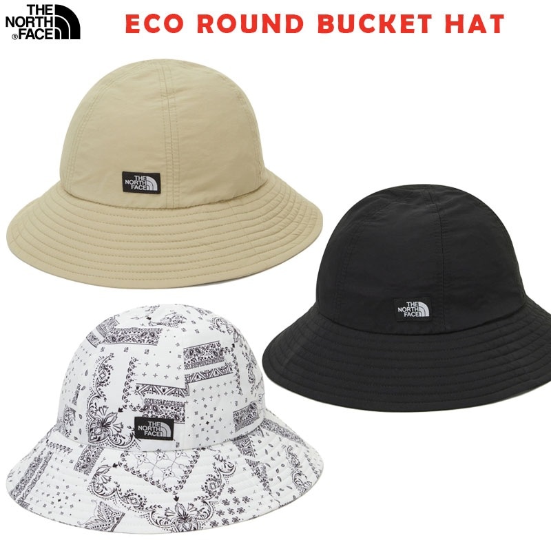 韓国正規品保証 関税負担なし NE3HN55A ECO ROUND BUCKET HATデイリー 基本 着装 男子 女子 人気 韓国 ファッション 男女共用 アウトドア
