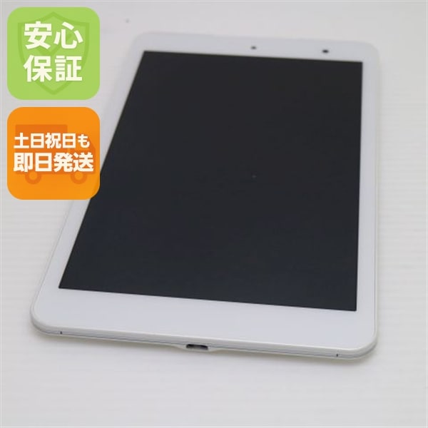 超美品 au Qua tab 01 KYT31 ホワイト タブレット 154