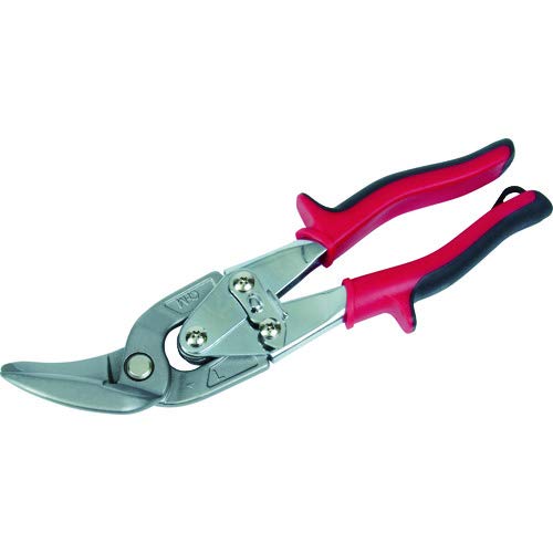 TRUSCO(トラスコ) 万能金切ハサミ オフセットタイプ 左曲り 45度 TGH-235FL × 5丁 【ケース販売】