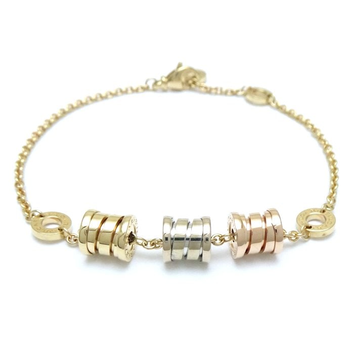 ビーゼロワン ブレスレット K18スリーカラーゴールド/293411【中古】 129,250円