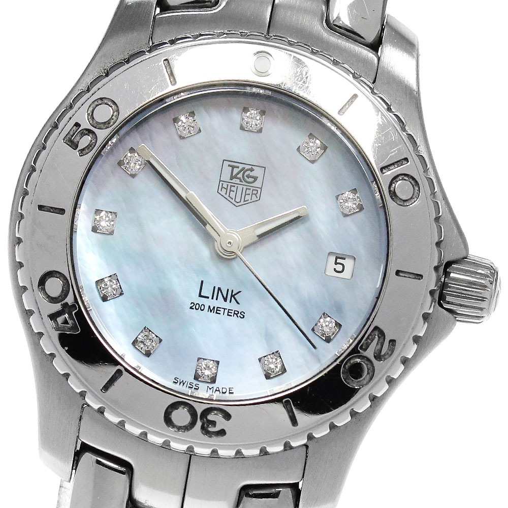 タグホイヤー TAG HEUER WJ1317 リンク 11Pダイヤ クォーツ レディース _860856【中古】
