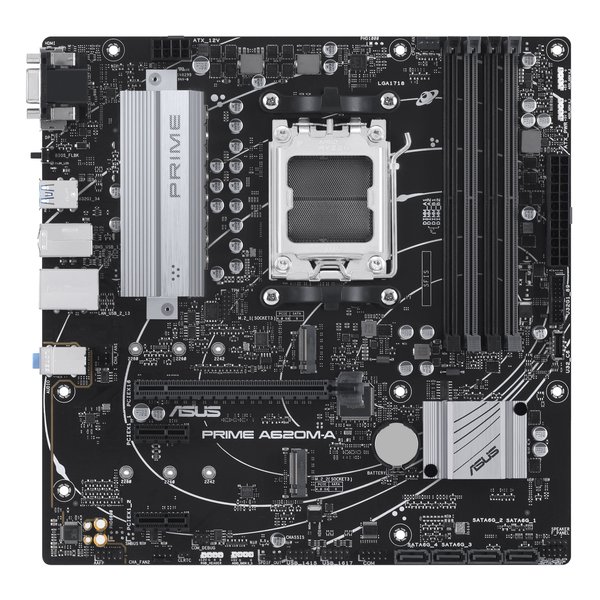 DOS/Vマザーボード AMD Ryzen 7000 シリーズ AM5 対応 Micro-ATX A620M 搭載