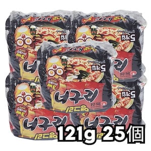 アングリー ノグリ ラーメン 121g × 25袋 超辛い韓国ラーメン 激辛 インスタント麺 韓国食品 袋麺