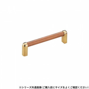 シロクマ 木目リバティーハンドル 200mm Mオーク/純金 HC-32