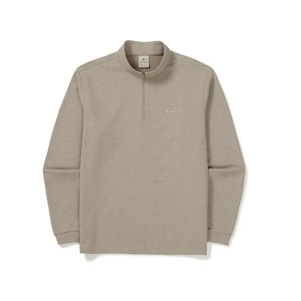 男性ハーフジップ長袖Tシャツ (S24FMTZT10)