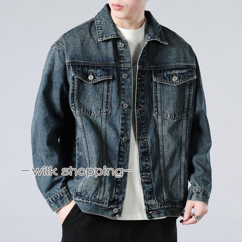 デニムジャケット メンズ ジャケット デニム ジージャン おしゃれ　カッコイイ アウター 春秋冬服　着回し