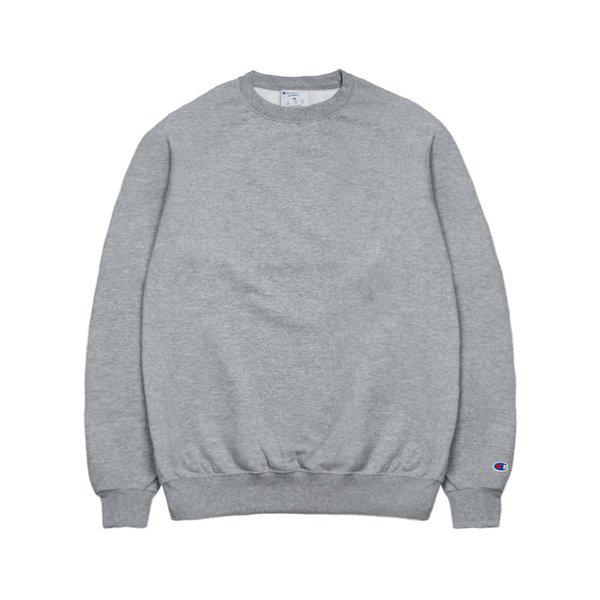 パワーブレンド フリース クルーネック スウェットシャツ S600 ライトスチール