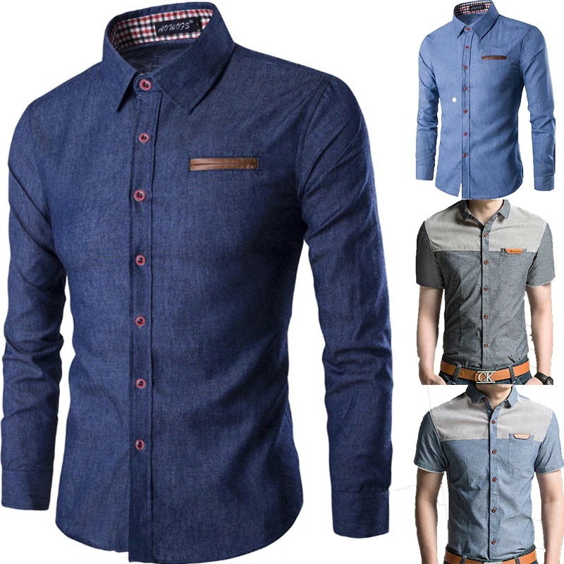 【急速出荷!】1つ買うと10個[3枚購入+1枚5枚+2枚]メンズ 長袖 半袖 カジュアルシャツ キレイ目 Tシャツ パーカー