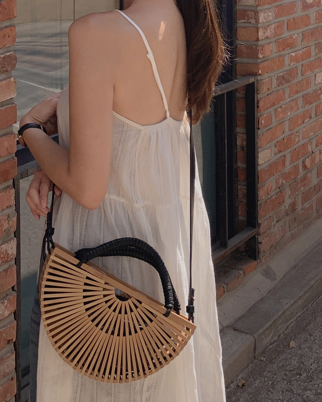 ガイアウッドトートバッグ韓国ファッション レディース