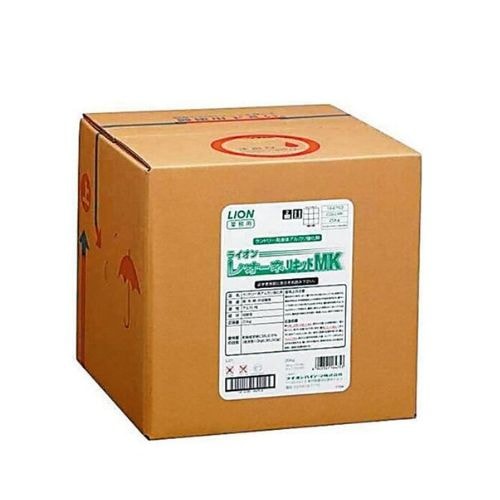 ライオン　レオーネリキッドMK　ランドリー用液体アルカリ強化剤　20kg【取り寄せ商品・即納不可・代引き不可・返品不可】