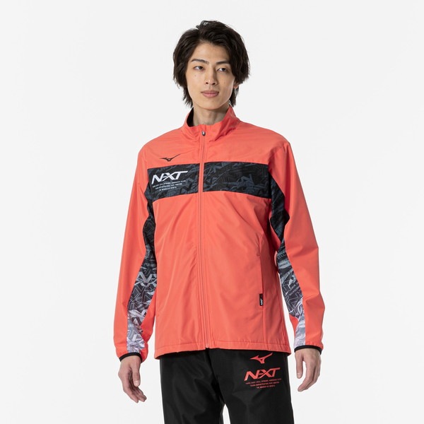 返品交換不可 大特価 MIZUNO ミズノ 発熱素材 N-XTブレスサーモウォーマージャケット ユニセックス トップス 32JEA74052