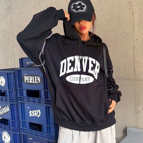 (T)コンペニーフード付き 秋 男女共用 フード付き Tシャツ