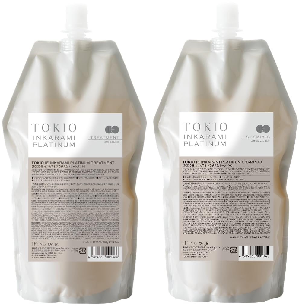 トキオ ie インカラミ プラチナム トリートメント 詰替 700g＆シャンプー 詰替 700ml まとめ買いセット
