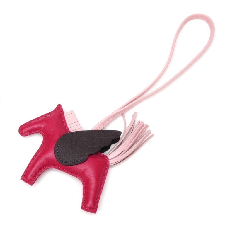 HERMES ロデオ ペガサスPM B刻印 ルージュセリエローズサクラフランボワーズ(64201)