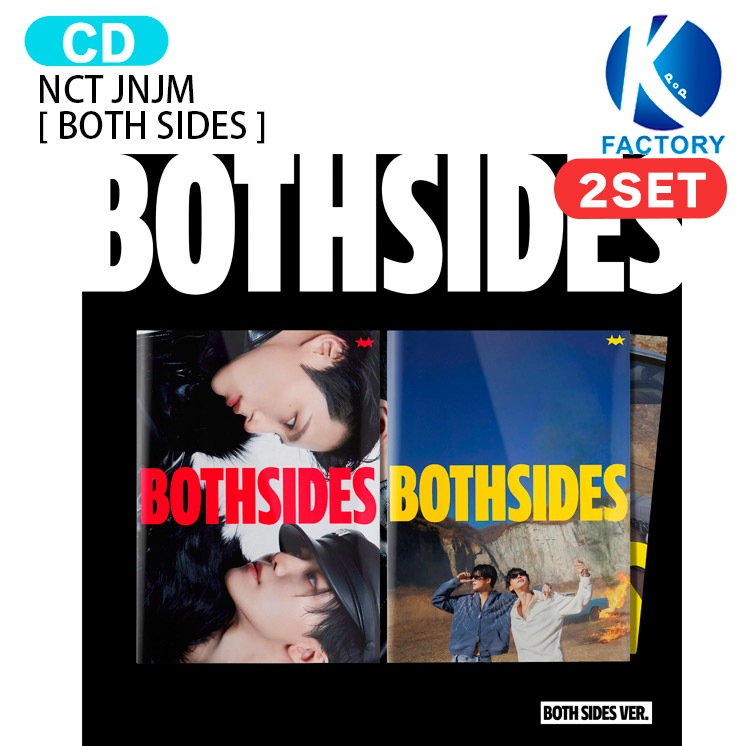 国内発送 NCT JNJM PHOTOBOOK Ver. [ BOTH SIDES ] 2種セット 1st Album / 1次予約
