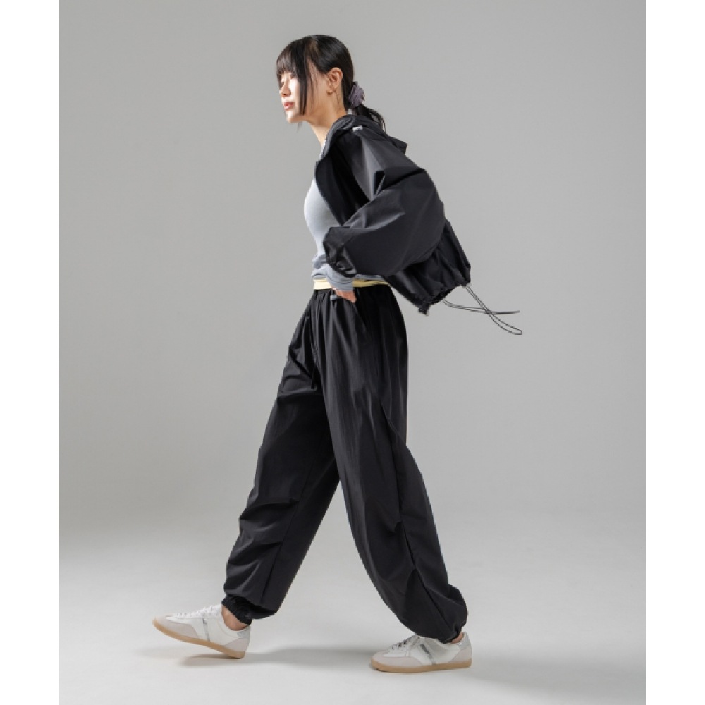 モアアウトレディースヨガスーツブリーズワイドパンツ 5PP6508