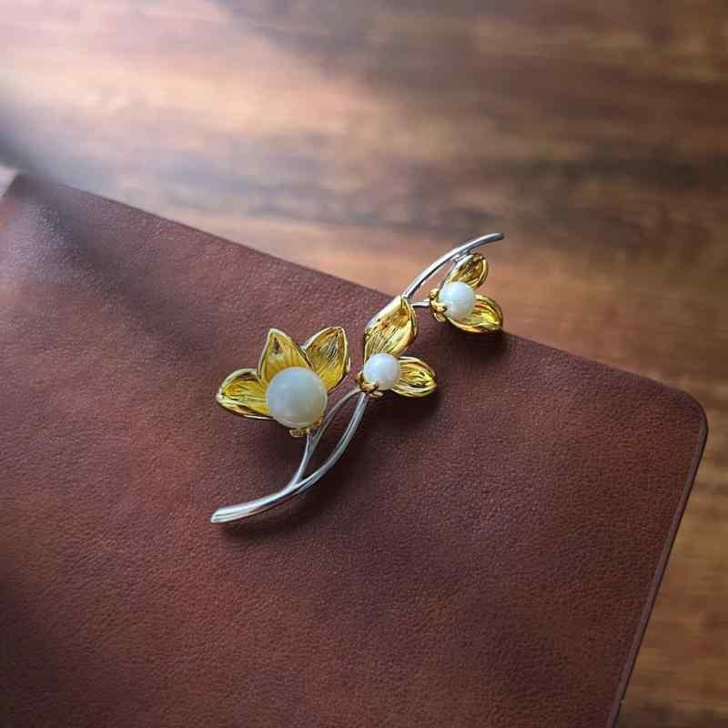 ブローチ アクセサリー ジュエリー キュート エレガント 女子力 上品 ギフト レディース ファッション