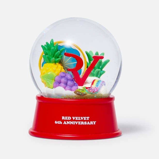 Red Velvet 6th ANNIVERSARY GLITTER WATER BALL
