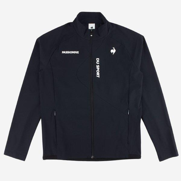 スリムフィット トリコット トラックトップ QQ123EFT31 BLK_P414632918