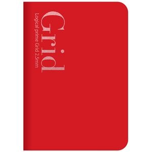 （まとめ） ロジカルプライムノート グリッド2.5 B6／2.5mm方眼／120枚 NB601-1(×5セット)