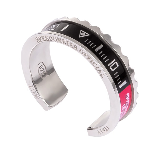[speedometer Official] (正品)(高品質)シルバーブラックレッドリング/リング 指輪/92.5 Silver Brand Ring /独占輸入/ おしゃれ/ペアリング 14,060円