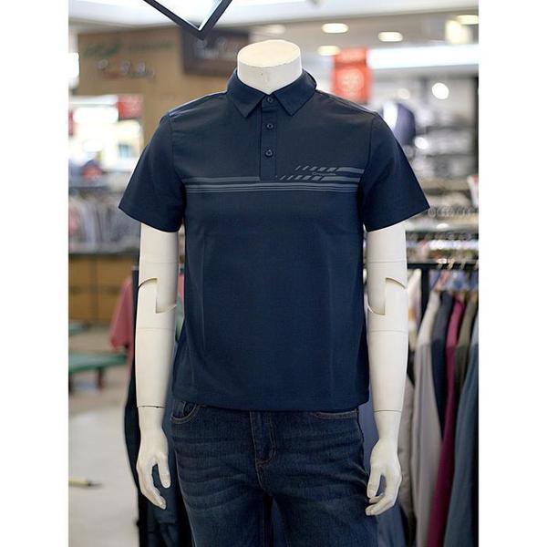 セーブゾーン03 [] 男性ロゴ配色ポイント冷感半袖カラーTシャツ (E49793532)