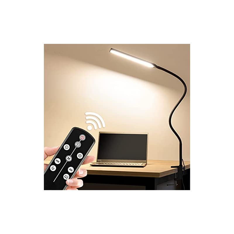 デスクライト 12Ｗ デスクスタンド LEDライト回転アームライト 3階段調色6階段調光 クランプ読