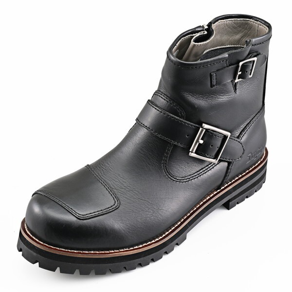 D62876 バイク ブーツ ライディングブーツ メンズ 防水 本革 牛革 シフトパッド付き サイドジップ エンジニアブーツ DS-007 WP ブラック 26.0cm 9,833円