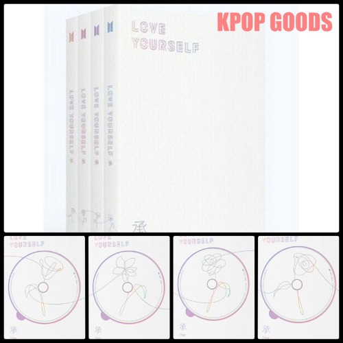 防弾少年団 BTS ミニ5集 LOVE YOURSELF 承 Her 4種 公式正規品 アルバム CD DVD BTS公式