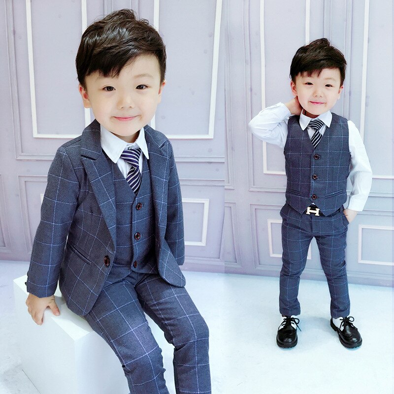 子供スーツ 3点セット子供服フォーマルスーツ男の子スーツ 洋服 紳士服卒園式発表会結婚式